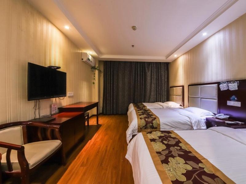 GreenTree Inn HeNan ZhengZhou Wanda Hanghai Middle Road Business Hotel Buitenkant foto