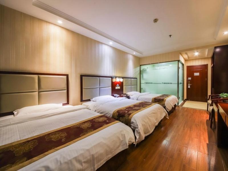 GreenTree Inn HeNan ZhengZhou Wanda Hanghai Middle Road Business Hotel Buitenkant foto